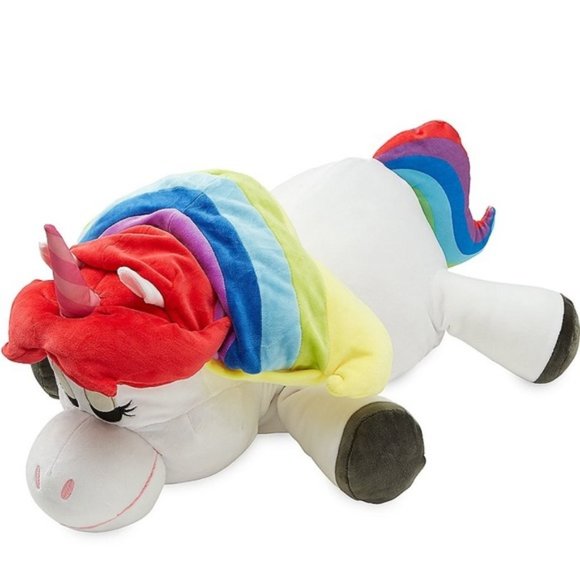 Disney Rainbow Unicorn Cuddleez Plush Large 25" - Picture 1 of 3